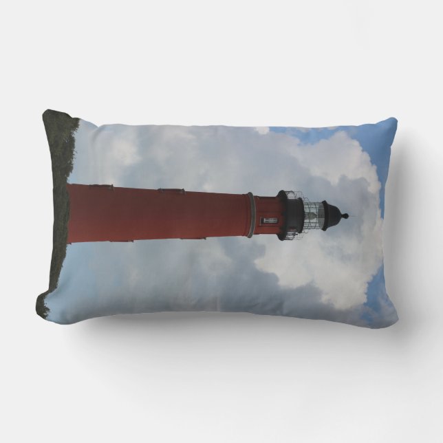 Ponce de Leon Inlet Lighthouse Lumbar Cushion (Front)