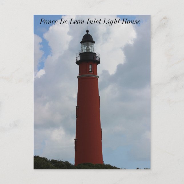 Ponce De Leon Inlet Lighthouse Postcard (Front)