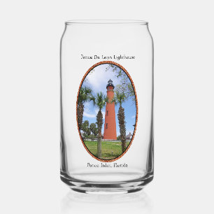 Ponce De Leon Lighthouse can glass