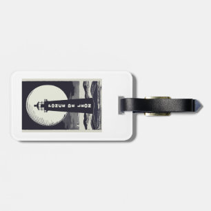 Ponce De Leon Lighthouse Moon Luggage Tag