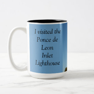 Ponce de Leon Lighthouse Two-Tone Coffee Mug