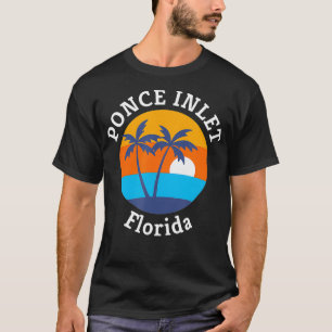 Ponce Inlet Beach Florida Summer Vacation Souvenir T-Shirt