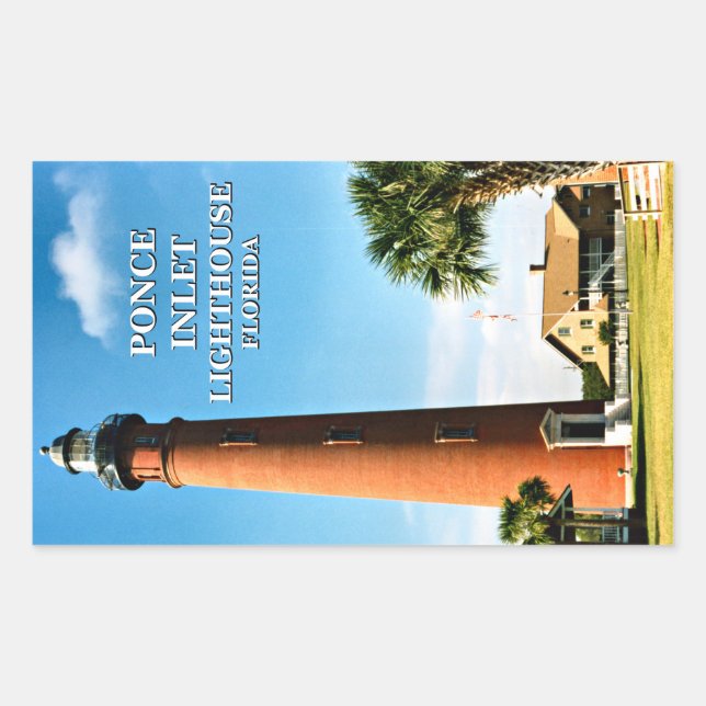Ponce Inlet Lighthouse, Florida Stickers (Front)