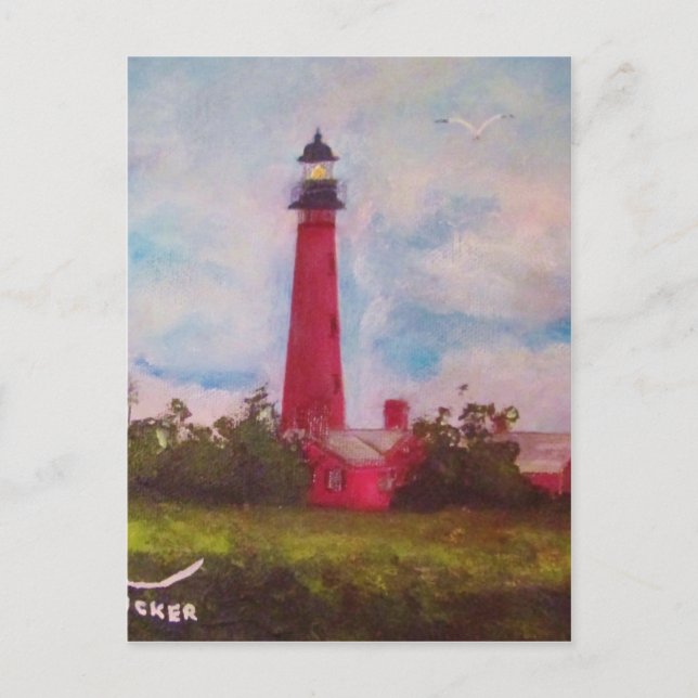 Ponce Inlet Lighthouse Postcard (Front)