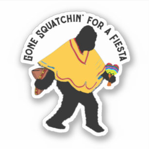 Poncho Sasquatch Fiesta
