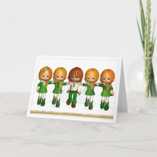 Pond Dance! - St. Patrick's Card