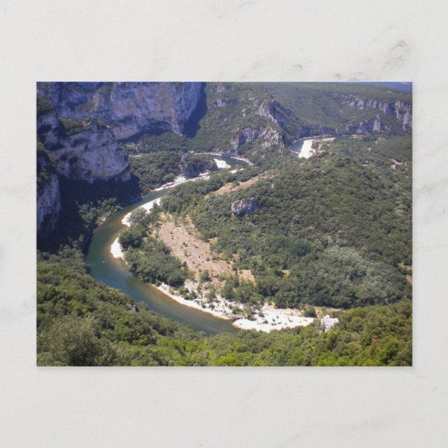 Pond Dark Ardéche France Postcard (Front)