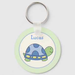 Pond Friends Turtle Favour or Name Tag KEYCHAIN