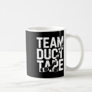 Pond Hockey Team Duct Tape Shinny Coffee Mug