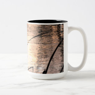 Pond Impressions Two-Tone Coffee Mug