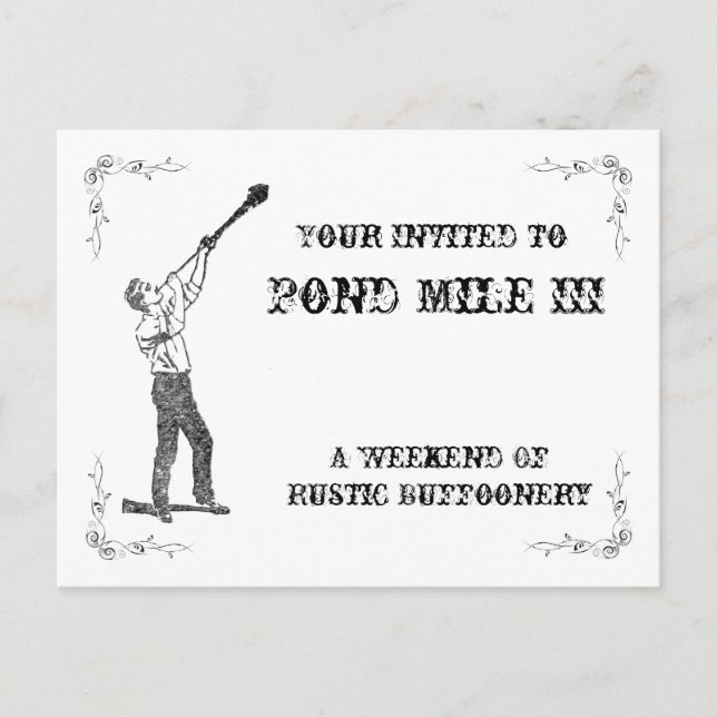 Pond Mile Post Card (Front)