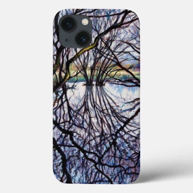 Pond Reflections 2009 Case-Mate iPhone Case (Back)
