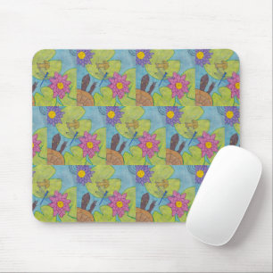 Pond Scene (pattern) - Mouse Pad