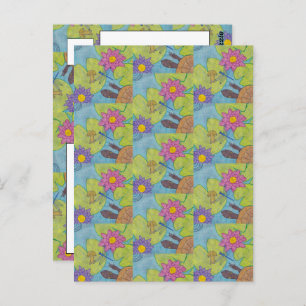 Pond Scene - Postcard