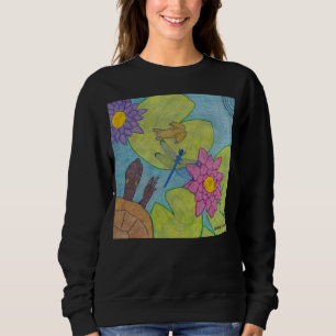 Pond Scene (vivid) - Women's Sweatshirt