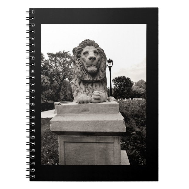 Pondering Lion Notebook (Front)