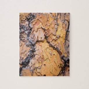 Ponderosa pine bark, Washington Jigsaw Puzzle