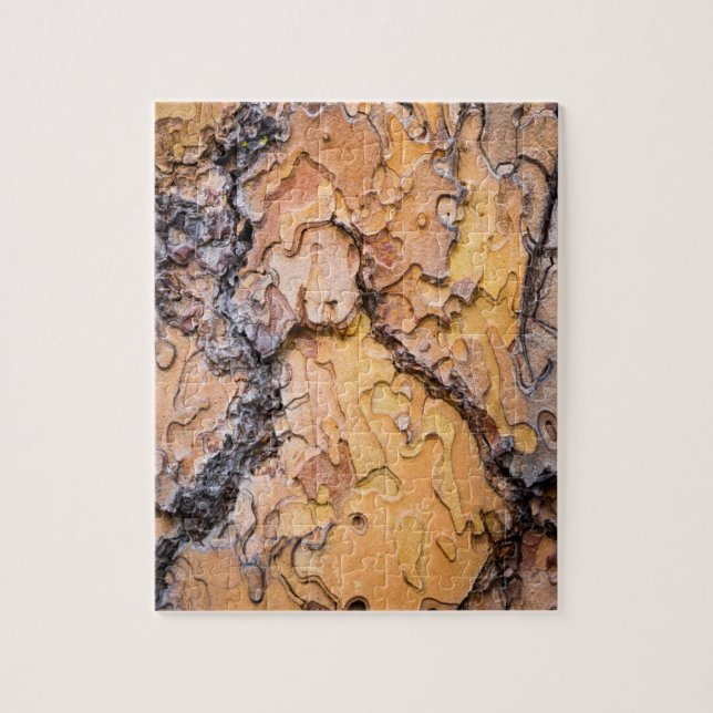 Ponderosa pine bark, Washington Jigsaw Puzzle (Vertical)