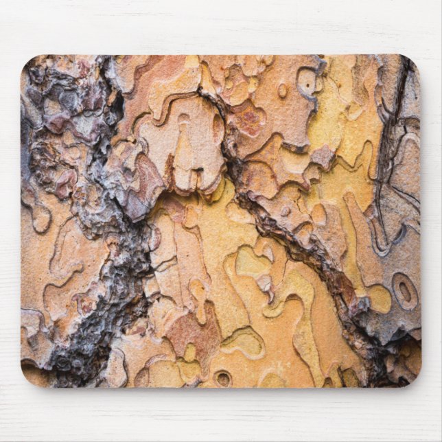 Ponderosa pine bark, Washington Mouse Pad (Front)