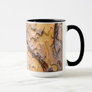 Ponderosa pine bark, Washington Mug