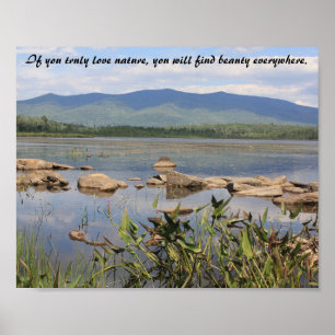 Pondicherry Mountain View Inspirational Poster