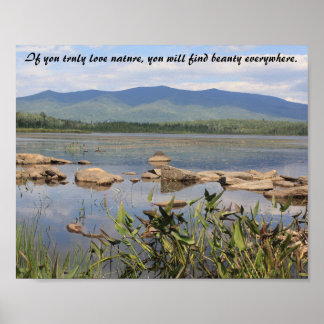 Pondicherry Mountain View Inspirational Poster