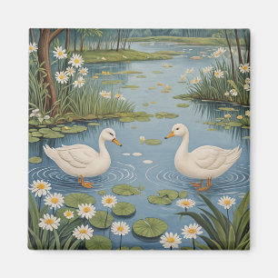 Pondside Tranquility Magnet