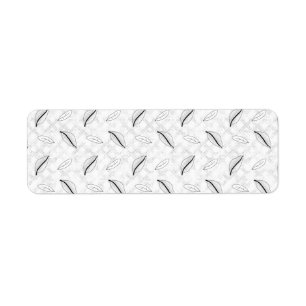 pondweed family Design One Hundred Three Return Address Label