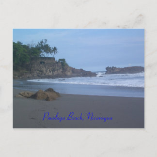Poneloya Beach, Nicaragua Postcard