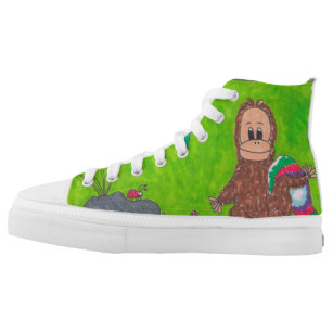 Ponga the Orangutan Storybook High Tops
