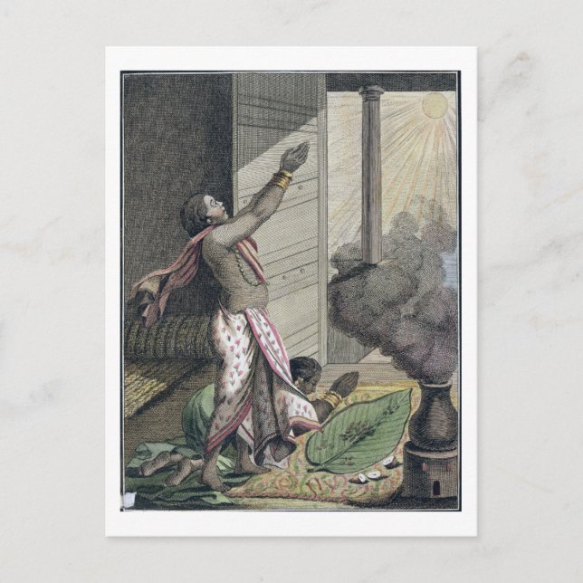 Pongol festival, India, from 'Voyage aux Indes, Or Postcard (Front)