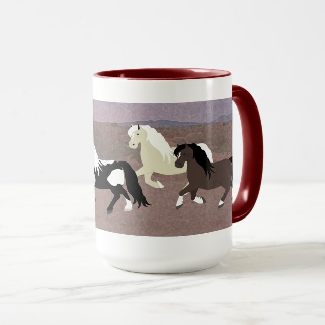 Ponies Mug (Front Right)