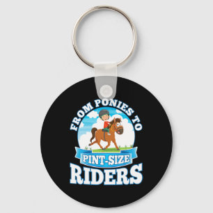 Ponies To Pint-size Riders Artistic Riding Kids Ho Key Ring