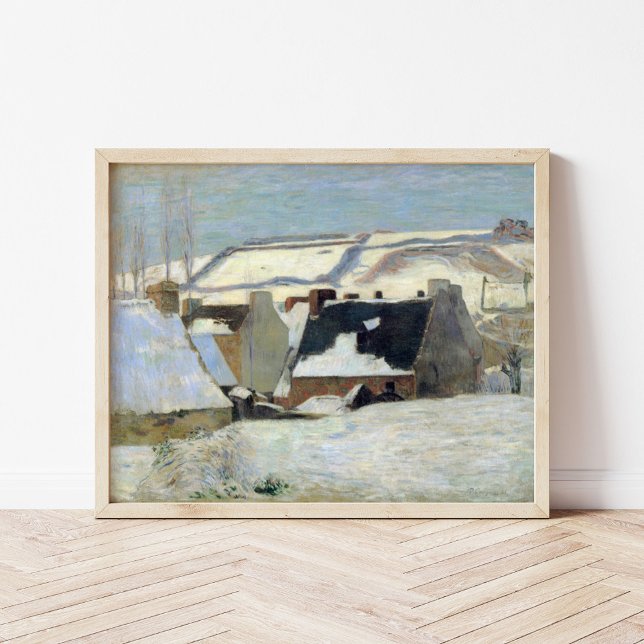 Pont-Aven Under the Snow | Paul Gauguin Poster (Creator Uploaded)