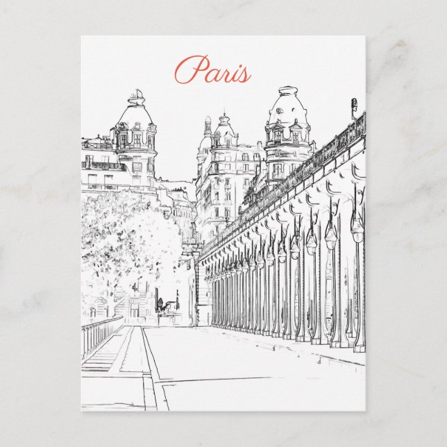 Pont de Bir-Hakeim over the Seine - Paris, France Postcard (Front)