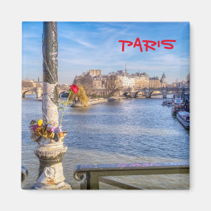 Pont des Arts on Valentine's day - Paris Magnet