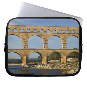 Pont du Gard, Gard, Languedoc Roussillon, France Laptop Sleeve