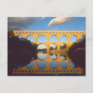 Pont du Gard, Gardon River, Gard, Languedoc, Postcard