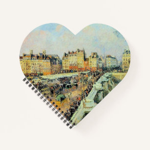 Pont Neuf, Afternoon, Sunlight Camille Pissarro    Notebook