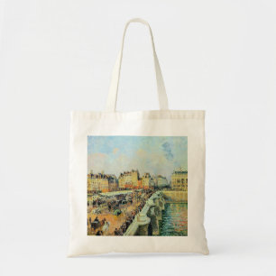 Pont Neuf, Afternoon, Sunlight Camille Pissarro   Tote Bag