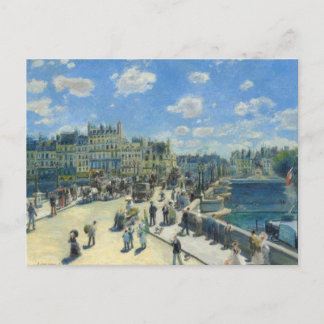 Pont Neuf, Paris by Renoir Postcard
