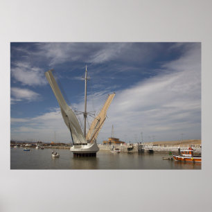 Pont y Ddraig bridge posters. Poster