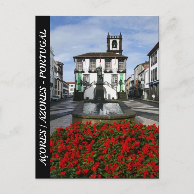 Ponta Delgada -  Azores Postcard (Front)