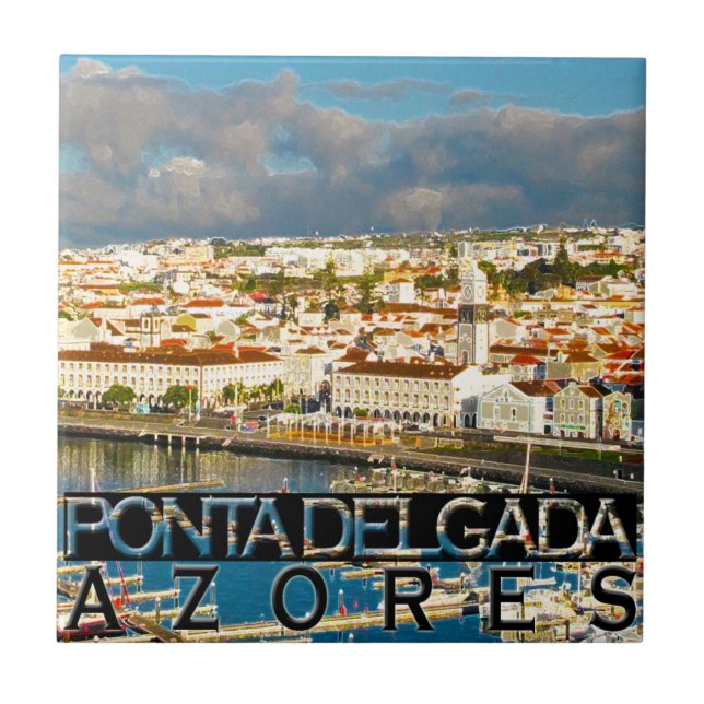 Ponta Delgada Tile (Front)