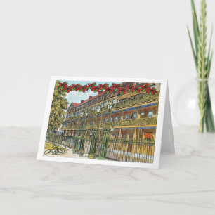 Pontalba Christmas Holiday Card