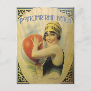 Pontchartrain Beach Poster Postcard