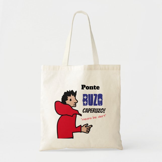 Ponte buzo caperuzo tote bag (Front)