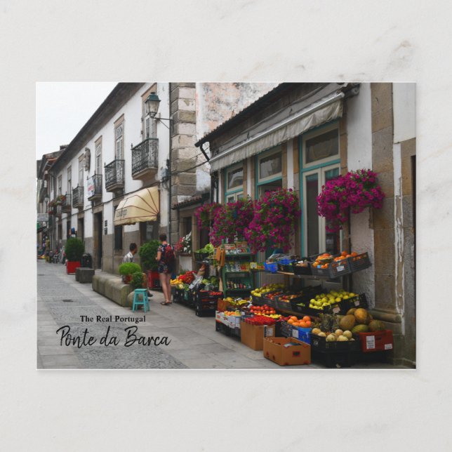 Ponte da Barca-The Real Portugal Postcard (Front)
