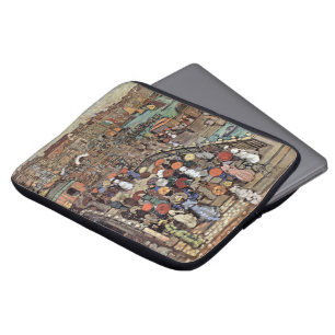 Ponte Della Paglia, Venice by Maurice Prendergast Laptop Sleeve