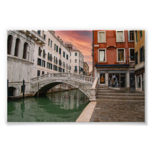 Ponte di Canonica Venice Italy Photo Print
